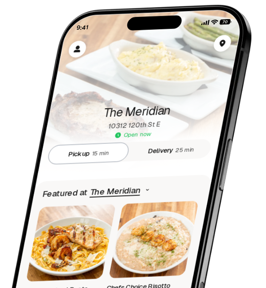 The Meridian app preview