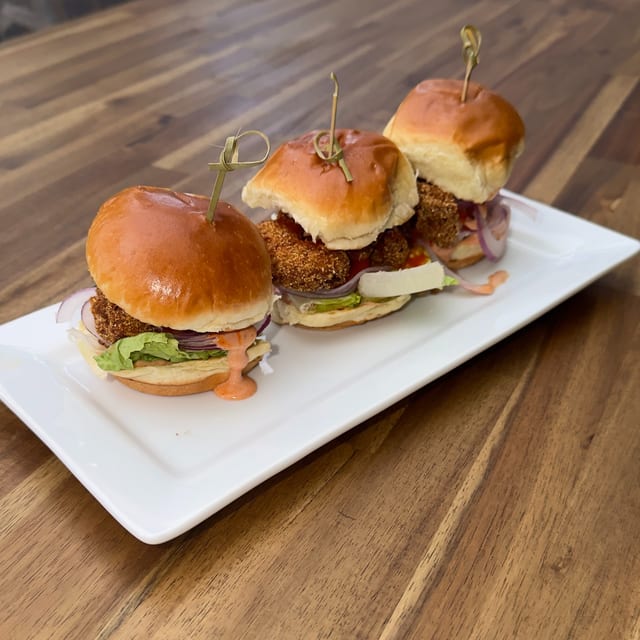 Po Boy Sliders.